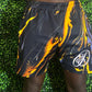 Yellow marble shorts